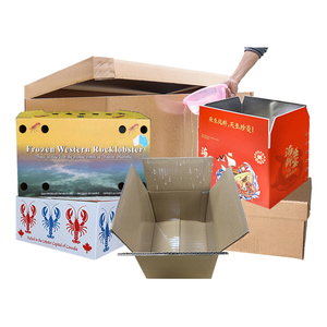 Sinh Thái cách điện hộp các tông vận chuyển thực phẩm đông lạnh không thấm nước các tông sáp tráng bao bì hộp - Product Image 6