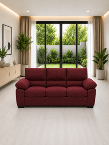 Modern Chicago 321 Maroon <b>Emerald</b> Sofa Set Wood Frame Custom Fabric Luxury Office Villa Hotel Hall - Product Image 4