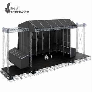 سقف الأكثر مبيعاً يتكون من دعم أرضي على عشرة أبراج وهيكل سقف من ملامح خيمة خاصة مع سكة حديد متكاملة. - Product Image 1