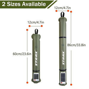 ZTARX all'aperto nuova luce solare da campeggio gonfiabile pieghevole impermeabile ricaricabile magnetica brevettata S60 Led luce solare da campeggio - Product Image 6