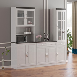 2022 New Mdf <strong>Kitchen</strong> Cabinets <strong>White</strong> Customized Large Storage <strong>Kitchen</strong> <strong>Accessories</strong> With Drawers Particle Boards for <strong>Kitchen</strong> Room - Product Image 3