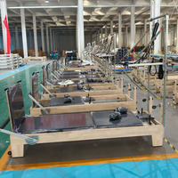 Reformer Pilates en bois de chêne avec tour, machine de Pilates en bois pour studio, salle de sport à domicile, vente en gros