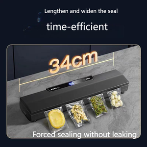 Máquina de Sellado al Vacío Doméstica Multifuncional Portátil e Impermeable con Pantalla Digital y 10 Bolsas de Vacío para Almacenamiento en Refrigerador - Product Image 3