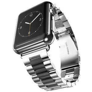 De acero inoxidable de Correa para Apple bandas de reloj de 42mm 38mm 44mm 40mm pulsera banda iwatch <span class=keywords><strong>serie</strong></span> <span class=keywords><strong>6</strong></span> <span class=keywords><strong>iPhone</strong></span> 5 4 3 - Product Image 4