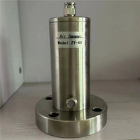 Vibradores Neumáticos de Turbina Pequeña Serie GT/K GT20 GT30 GT10 con Amplitud Ajustable y Alta Potencia en Acero Inoxidable GT25