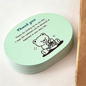 Tarjetas <span class=keywords><strong>de</strong></span> Agradecimiento Personalizadas con Mensaje a Medida, Encuadernación Perfecta, Papel Recubierto y Opciones <span class=keywords><strong>de</strong></span> Papel Elegante - Pedido al por Mayor - Product Image 6