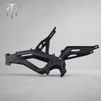 Kit de cadre en aluminium CNC violet vibrant pour Surron Light Bee, châssis haute résistance pour moto tout-terrain électrique Sur-Ron X, pièces de vélo électrique