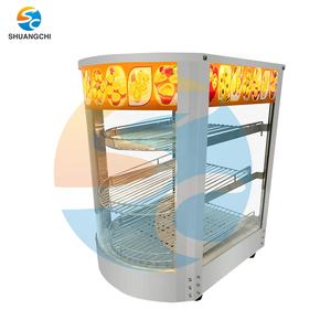 Controsoffitto scaldabagno vetrine per Pizza commerciale forno riscaldato in acciaio inox pasticceria calda ristorante - Product Image 6