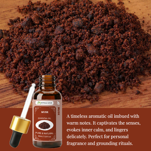 Huile Essentielle de Musc 100% Pure en Gros, Parfum de Haute Qualité pour Spa Aromatique, Fabrication de Bougies à l'Odeur Fraîche - Product Image 4
