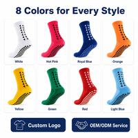 Calcetines Deportivos de Punto Antideslizantes con Puntos de Agarre para Yoga, Pilates, Gimnasio, Correr, Deportes de Otoño, para Adultos, Logotipo Personalizado OEM, 8 Colores, Venta al Por Mayor