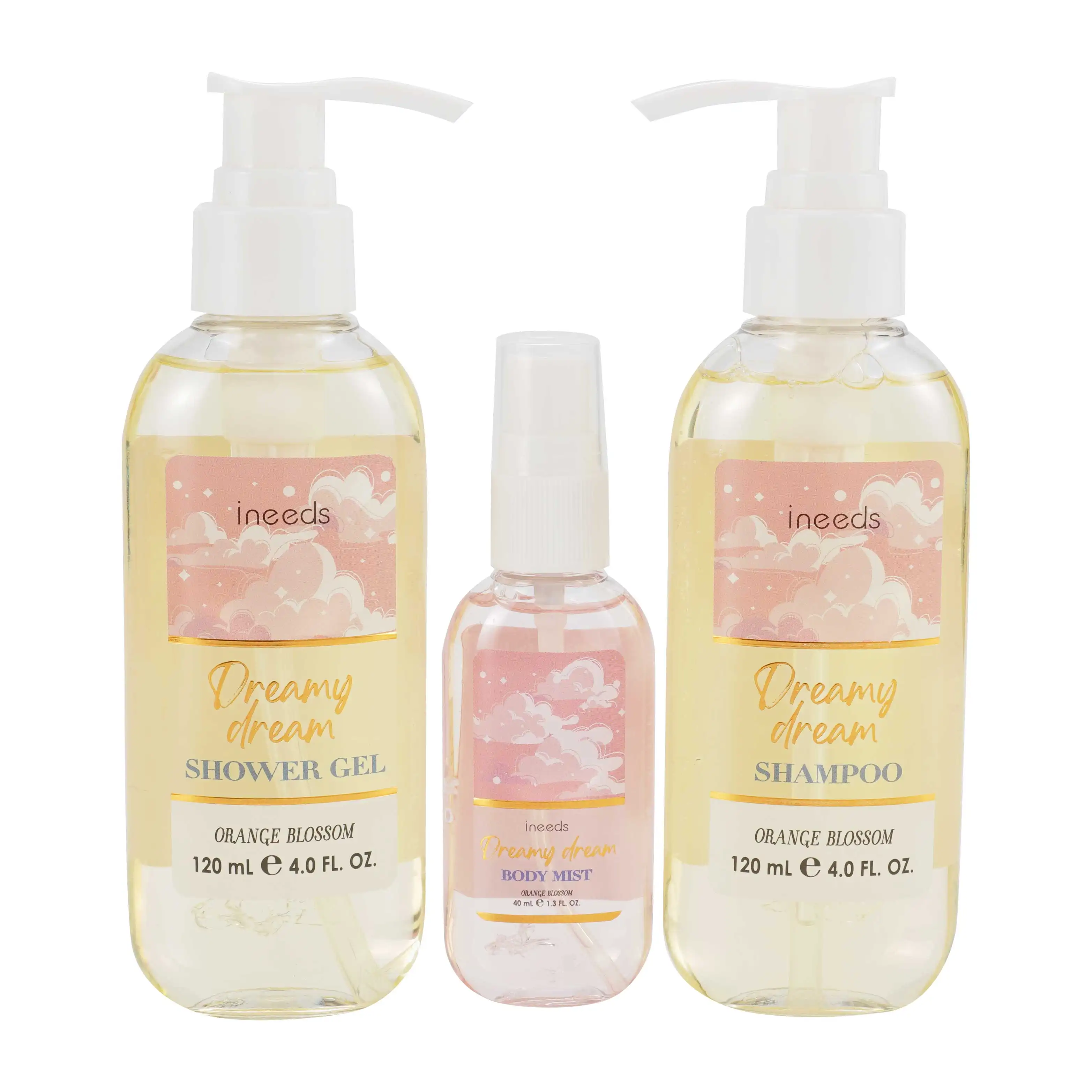 Customized Luxury Scented Spa Bath Mist Gift Set Pack of 3