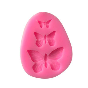 Molde de Silicona Antiadherente para Decoración de Pasteles, con 3 Orificios de Mariposa, para Fondant y <span class=keywords><strong>Arcilla</strong></span> Polimérica - Product Image 5