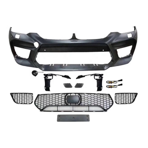Kit carrosserie large pour BMW Série 5 G30, transformation <span class=keywords><strong>M5</strong></span> <span class=keywords><strong>F90</strong></span> LCI, pare-chocs avant avec calandre - Vente flash - Product Image 2