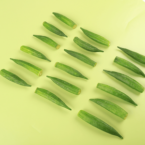 <span class=keywords><strong>Okra</strong></span> croustillante conservée à l'eau, emballée sous vide à basse température, biologique, VF, directement de l'usine, collations de légumes sains, vente en gros en vrac - Product Image 4