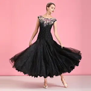 Vestidos de salón para mujer, ropa de competición de baile, barata, de alta calidad