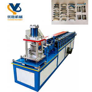 Machine de formage de portes à enroulement à 16 stations, découpe hydraulique ±1mm, PLC <span class=keywords><strong>Delta</strong></span>/Siemens, dérouleur gratuit - Product Image 1