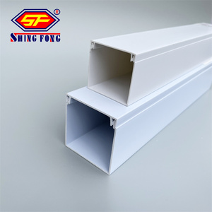 <span class=keywords><strong>10x10</strong></span> 20x20 40x40ワイヤー自己接着トランク運河壁電気PVCケーブルトランキング - Product Image 6