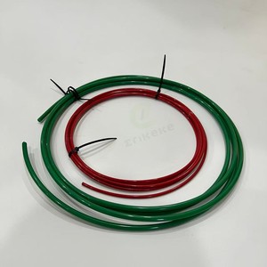 Tuyau conducteur antistatique en PP rouge, <span class=keywords><strong>tube</strong></span> en polypropylène pour l'extraction de poussière et la ventilation CVC dans les environnements explosifs - Product Image 3
