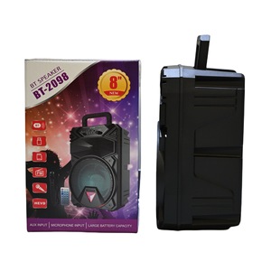 Altavoz Inalámbrico para Exteriores BT2098, <span class=keywords><strong>Mini</strong></span> <span class=keywords><strong>Subwoofer</strong></span> Portátil de 8 <span class=keywords><strong>Pulgadas</strong></span> con Reproductor, Altavoz Bluetooth Móvil <span class=keywords><strong>Mini</strong></span> BT - Product Image 4