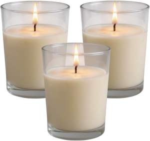 Frascos de Vidrio Redondos de Doble Pared para Velas, de Lujo, Personalizados, de 8oz, 10oz y 12oz, al por Mayor, con Tapa de Corcho y Embalaje en Caja - Product Image 1