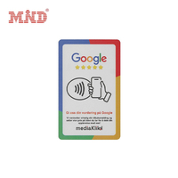Carte d'avis Google NFC personnalisée Impression Promotion de la marque Engagement dans les médias sociaux