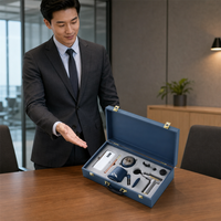 Coffret Cadeau d'Entreprise - Carnet, Tasse à Thé en Céramique & Instruments Cervicaux - Fournitures de Bureau