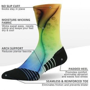 Calcetines Deportivos para Ciclismo de Secado Rápido con Spandex - Product Image 2