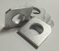 Galvanized carbon steel washers: notched washers, channel steel washers, and square tapered washers for fixing and reinforcement
