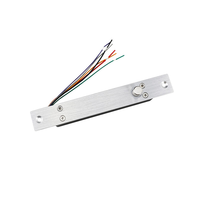 Serrures électriques étroites à 5 fils en acier inoxydable, vente en gros d'usine, pour portes en verre/bois/armoires, serrure à mortaise électrique