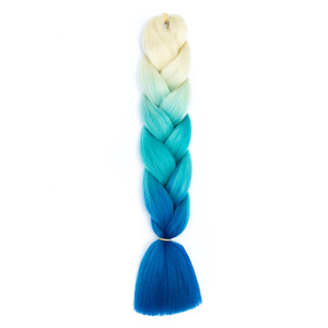 Échantillon de tissage de cheveux synthétiques en trame unique pour <span class=keywords><strong>tresses</strong></span> africaines, <span class=keywords><strong>tresses</strong></span> jumbo et <span class=keywords><strong>tresses</strong></span> Expression, vente en gros - Product Image 5