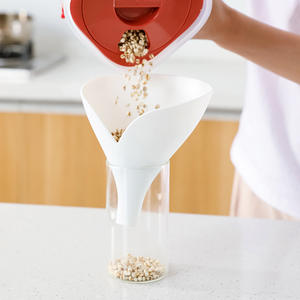 Household kitchen chopsticks vegetable drainage storage box Household funnel-shaped multi-functional drainage rack - Product Image 4