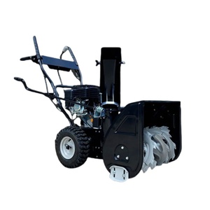 Soplador de Nieve Pequeño a Gasolina, de Empuje Manual, con Disco de Fricción, Secador de Nieve, Barredora de Pisos para Remover Nieve - Product Image 4