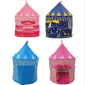 Tienda de Campaña Infantil de <span class=keywords><strong>Castillo</strong></span> de Princesa Rosa, Venta al por Mayor, con Materiales de Buena Calidad - Product Image 1