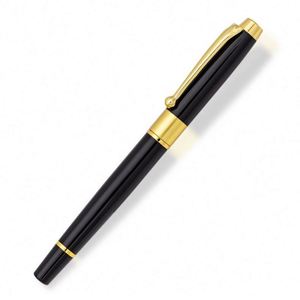 Elegant Rose Gold Luxury Roller <b>Pen</b> Smooth Writing 0.5mm Signature Heavy Metal Ballpoint Custom PS-20250820-21 Ladies Gentlemen - Product Image 5