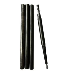 Privée — <span class=keywords><strong>crayon</strong></span> à <span class=keywords><strong>sourcils</strong></span> marron automatique avec brosse, produit de maquillage étanche, Double tête, Triangle, personnalisé, Logo personnalisé, - Product Image 2