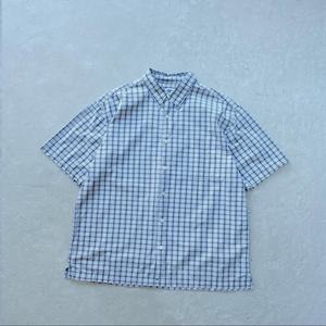 Camisa a Cuadros de Manga Corta para Hombre, Estilo Casual, Holgada, 100% Algodón, Verano, con Logotipo Personalizado - Product Image 2