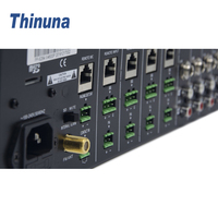 Amplificador de Audio Digital Thinuna PP-6284 II/4450P, Sistema PA, 4 Canales, Mezclador Estéreo, con BT/USB/FM