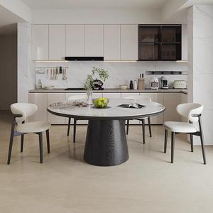 Ensemble <span class=keywords><strong>de</strong></span> table et <span class=keywords><strong>chaises</strong></span> <span class=keywords><strong>de</strong></span> salle à manger en marbre et bois, moderne, extensible, pliable, rond, <span class=keywords><strong>de</strong></span> luxe, 4, 6, <span class=keywords><strong>8</strong></span> places, designs <span class=keywords><strong>de</strong></span> meubles pour salon - Product Image 1