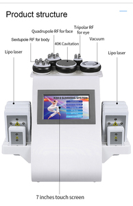 OEM ODM 6-in-1 40K Vacuum Lipo Ultrasonic Cavitation Body Shaping Massage Device Multi-Facial Slimming Anti-Wrinkle Skin Lift - Product Image 6