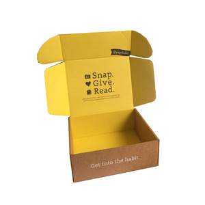 Custom Logo Brown Kraft Small Cosmetic Clothing Corrugated Cardboard Mailer Shipping Gift <strong>Boxes</strong> For Small Business - Product Image 5