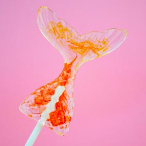 Caramelos Duros Saludables Sin Azúcar con Sabor a Frutas en Forma de Cola de Sirena, en Caja, para Regalo de Fiesta - Product Image 1