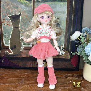 ตุ๊กตา BJD ใหม่ ขนาด 1/6 สำหรับเด็กผู้หญิง ตุ๊กตาข้อต่อแบบ DIY หน้าตุ๊กตาขยับได้ ขนาด 30 ซม. พร้อมชุดเสื้อผ้า ของเล่นเด็กผู้หญิง ของขวัญสำหรับเด็กผู้หญิง ตุ๊กตาข้อต่อสำหรับเด็กผู้หญิง - Product Image 2