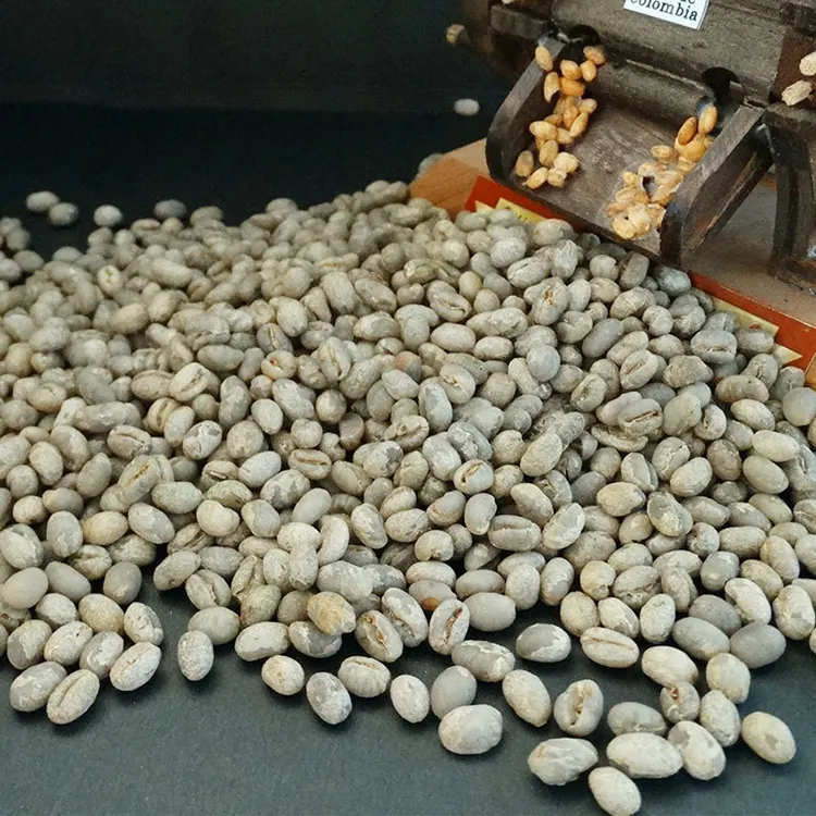 Toptan unroasted yunnan Arabica 1 kg toplu olarak ham kahve çekirdekleri toplu fiyat