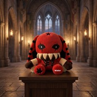 Dropshipping Freak Poupée en peluche super douce PHJ Pierrot Lapin sur le thème du spectacle de cirque, Produit dérivé d'anime, Jouet en stock anti-stress