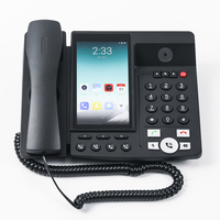 هاتف ذكي محمول 4G مع نقطة اتصال أندرويد مكتبية - شاشة QHD 5.5 بوصة، معالج عشاري النواة، شريحتي اتصال للمكالمات المرئية والترفيه