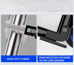 รถเข็นพับได้ขนาดเล็กสำหรับใช้ในบ้าน ขนของ ช็อปปิ้ง ขายของ น้ำหนักเบา พกพาสะดวก ลากสัมภาระ รถตู้ OEM พร้อมอุปกรณ์เสริม - Product Image 2