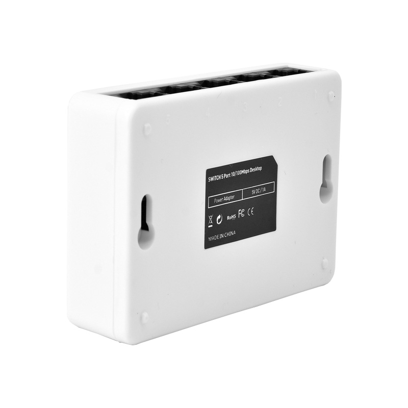 Fast Ethernet 5-разъемное зарядное usb-устройство для 100 м/1000 м гигабитный коммутатор питания через Ethernet 100-240V коммутатор сетевой коммутатор 12V для IP камера