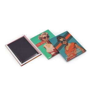 Imanes de Refrigerador de Metal con Impresión Nostálgica Personalizados Directamente de Fábrica, Recuerdo Turístico de Alta Calidad - Product Image 4