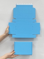 Boîte de papier d'avion pliable et écologique OEM Carton ondulé pour expédition de commerce électronique Boîtes postales