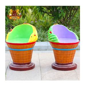 Statua a forma di sedia a fungo in resina e fibra di vetro, colorata, a grandezza naturale, fatta a mano in fabbrica, personalizzabile, per <span class=keywords><strong>arredo</strong></span> <span class=keywords><strong>giardino</strong></span> - Product Image 4